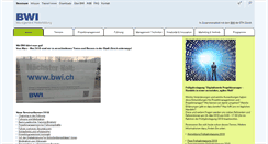 Desktop Screenshot of bwi.ch