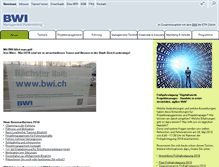 Tablet Screenshot of bwi.ch